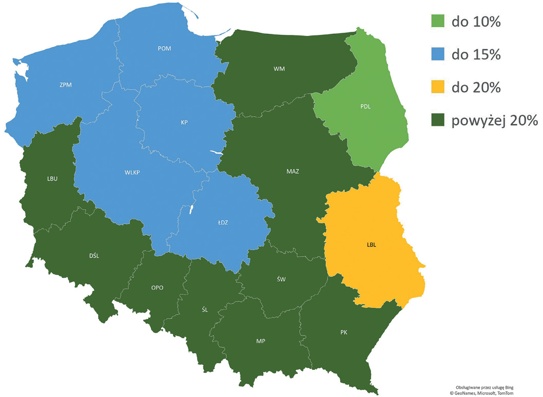 Straty rodzin pszczelich po zimowli 2020/2021 nadal są podwyższone